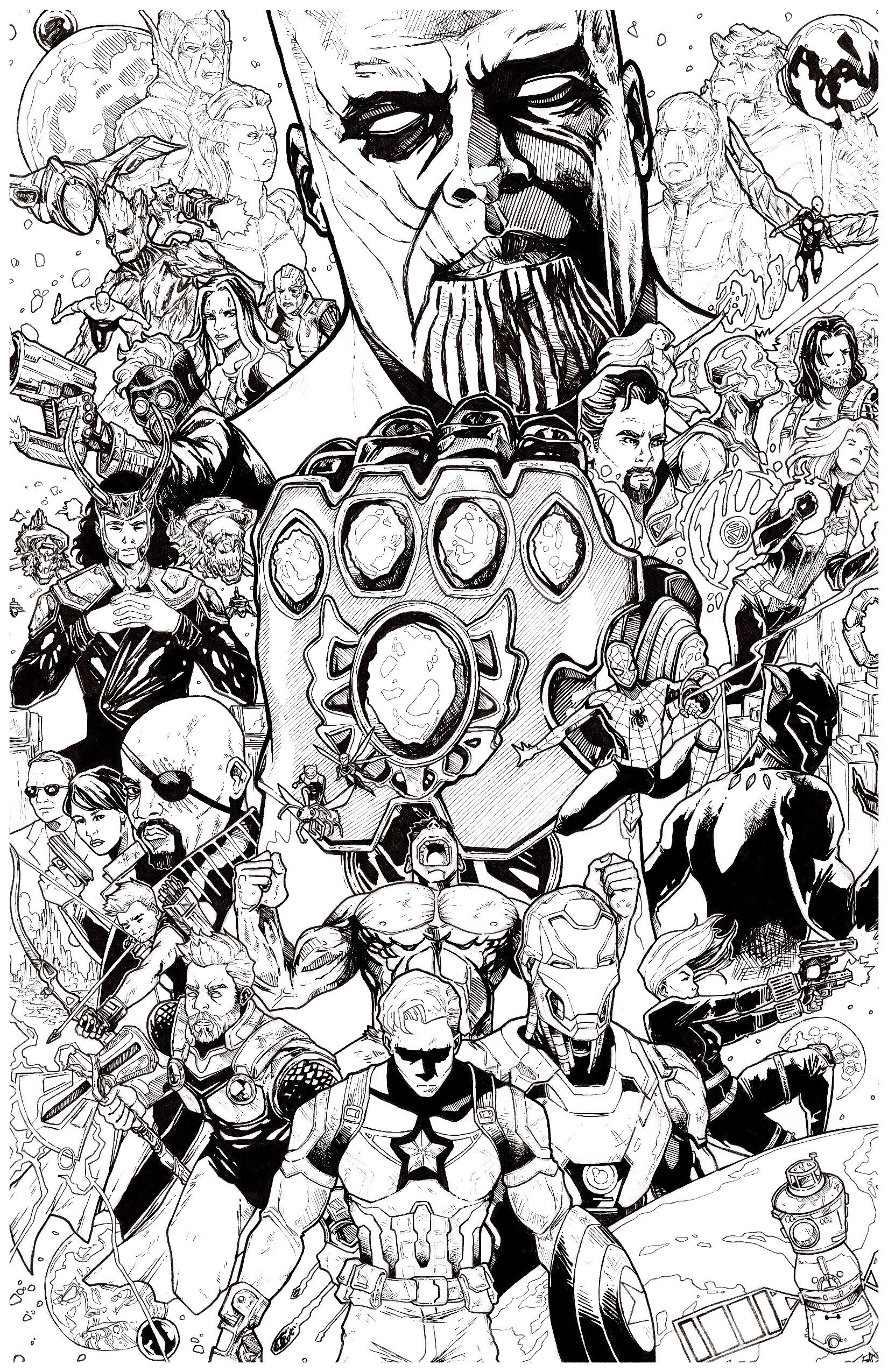 The Infinity Saga (Inks)