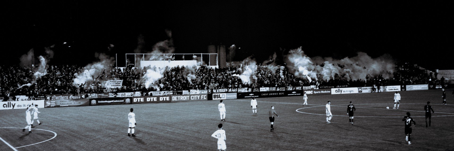 Opening Day Stadium Setup