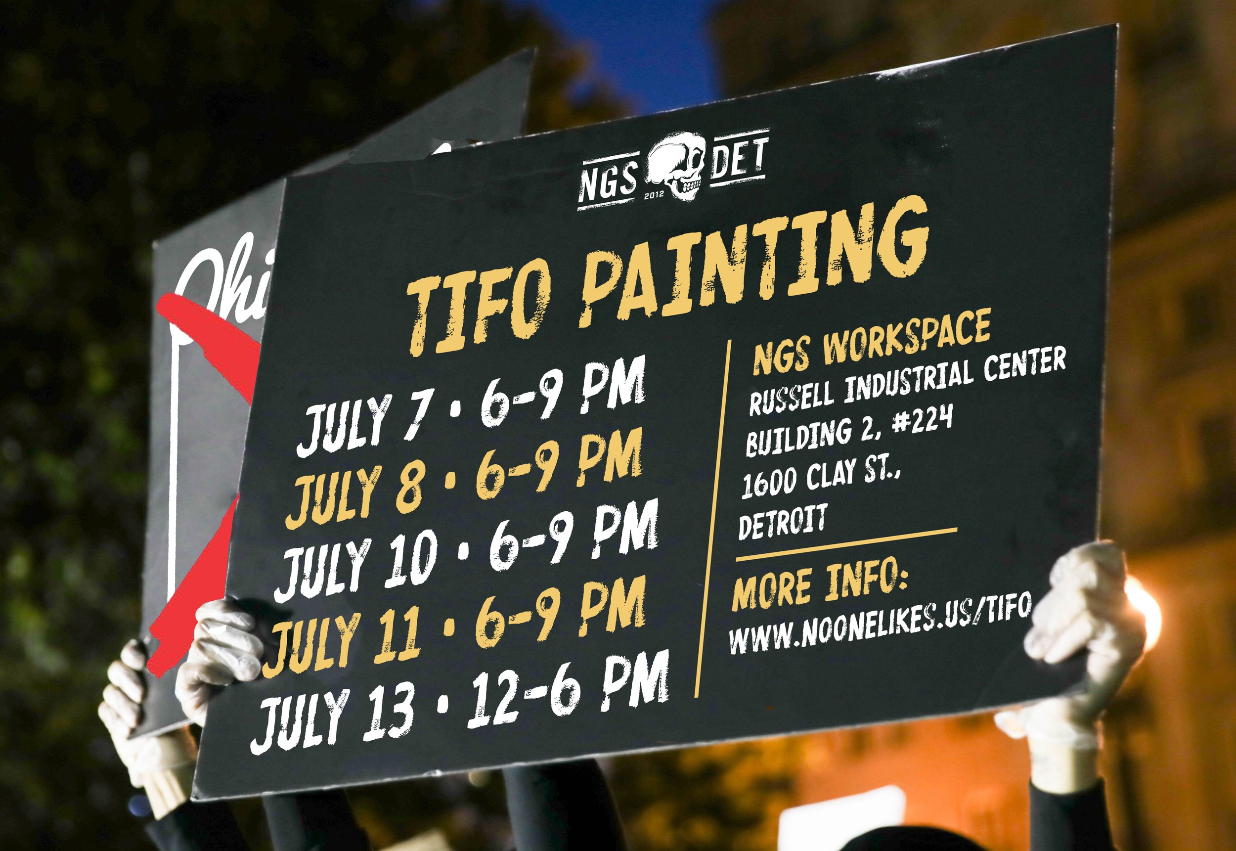 Tifo painting