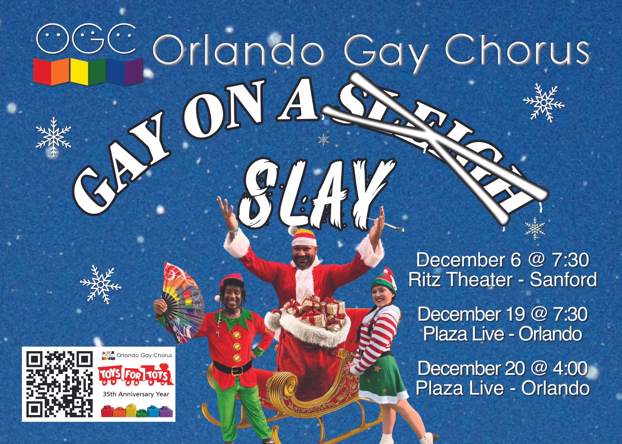 Gay on a SLAY Advertisement
