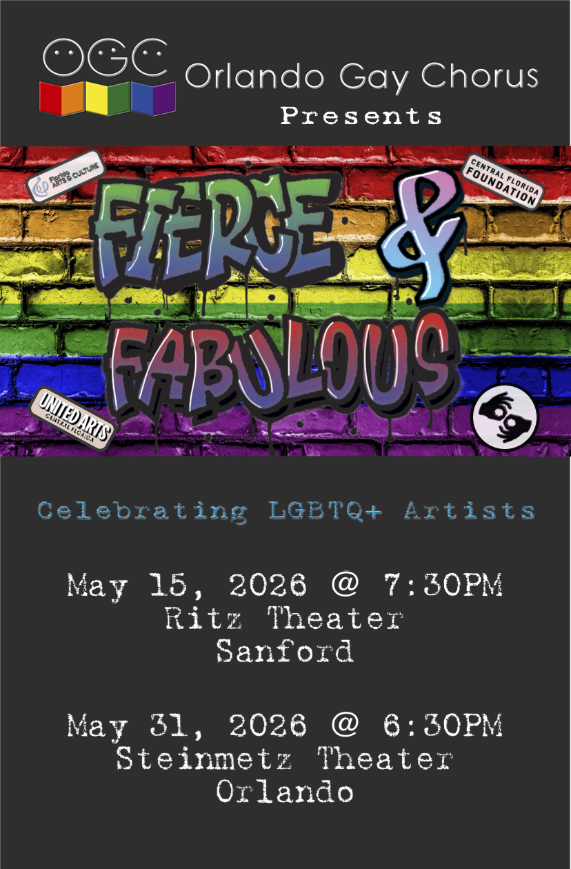 Fierce & Fabulous Show Poster