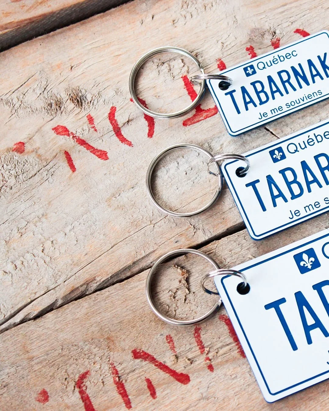 Here&rsquo;s all sizes together for comparison!

We recently added more sizes for all of our license plate keychains (and magnets as well), giving you the option to choose if you prefer something small or maybe a bit bigger - because the large one is