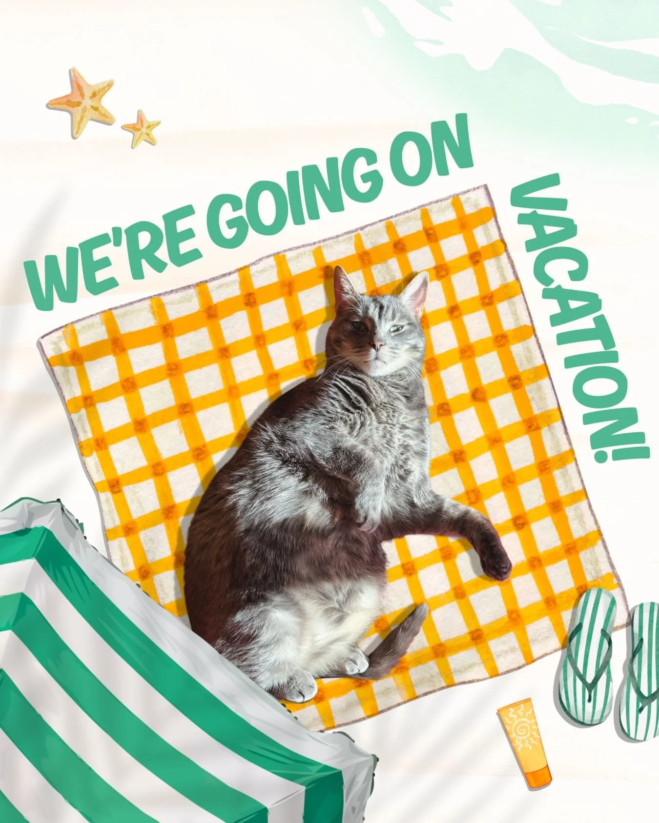 We&rsquo;re going on vacation soon!! 🏖️☀️

This post is just to let you know that we&rsquo;ll be away from February 28th until March 16th, so if you have anything you need before then, this is the time to place your order!

#vacationmodeon #timeoff 