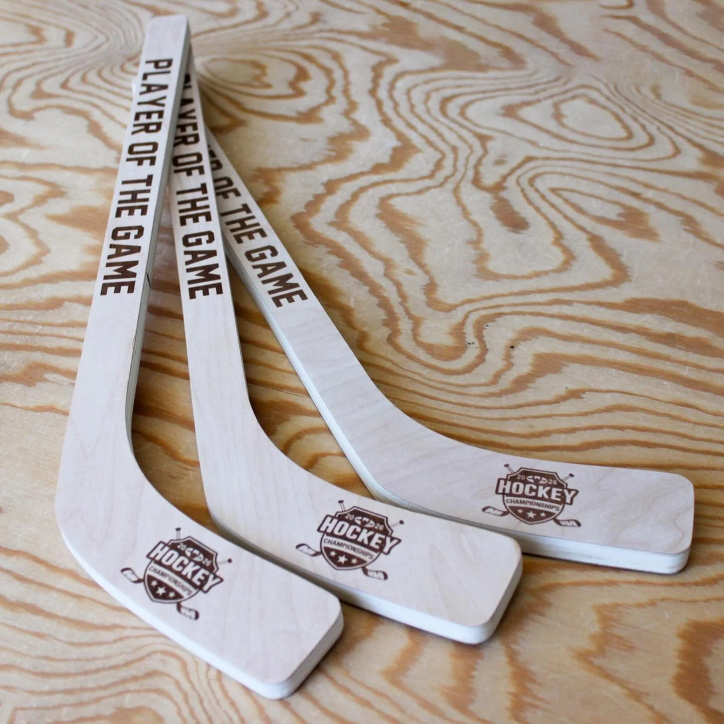 Custom mini hockey stick order! 🏒

These are currently out of stock, but we are working on getting more soon!

#minihockey #hockeystick #playerofthegame #hockeymoms #woodengraving