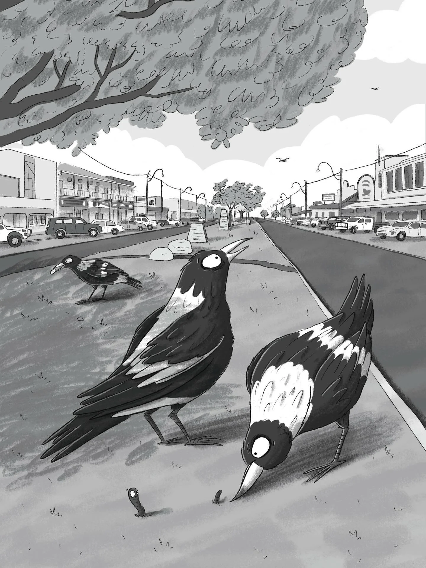 2/2

And 2 more..

Illustrations from an upcoming book ✨

.

#youngfiction #fictionillustration #kidlit #kidlitillustration #kidlitart