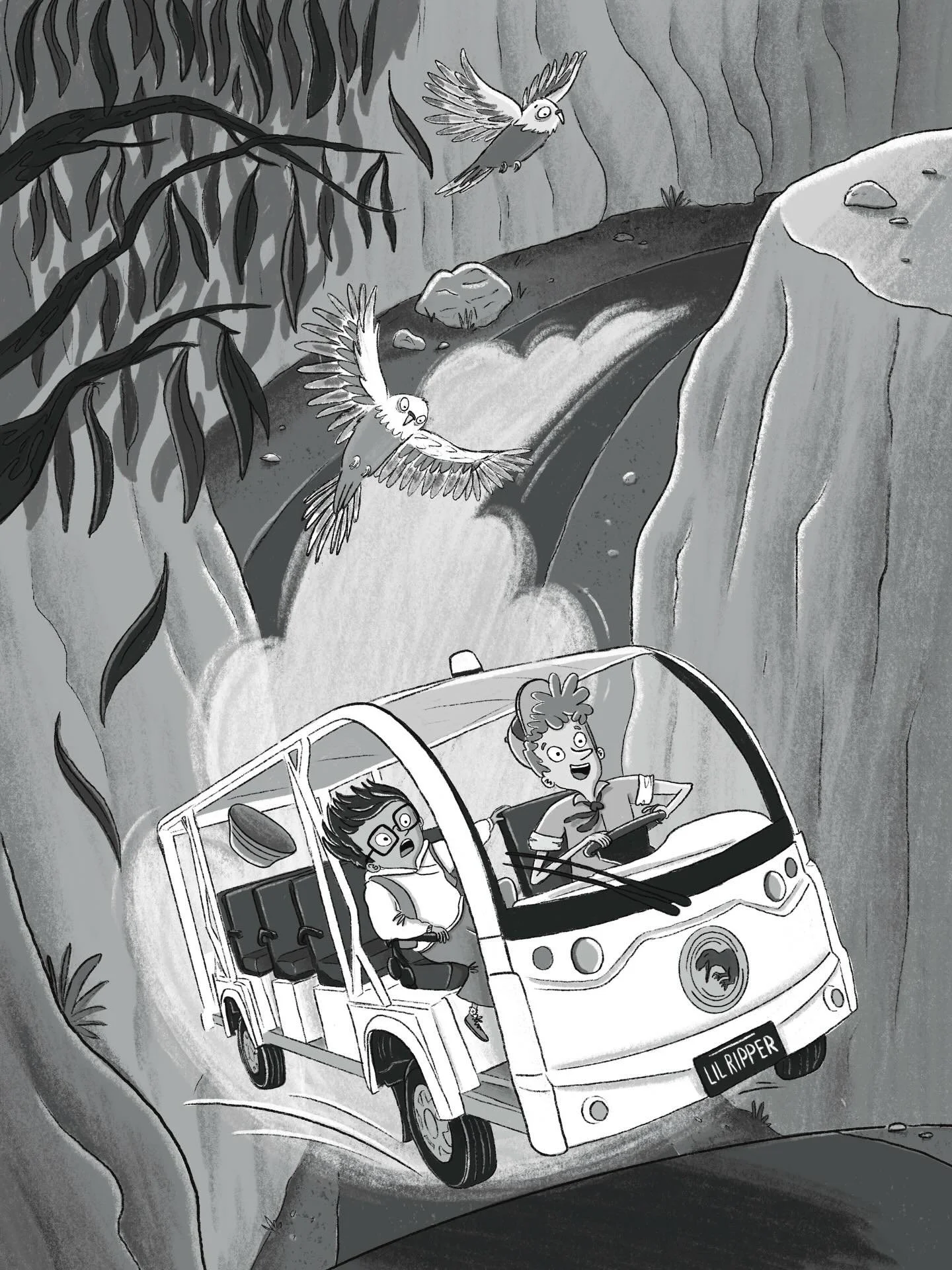 1/2 

Illustrations from an upcoming book ✨

Still very much a work in progress, so I&rsquo;m keeping the cover under wraps for now (don&rsquo;t worry I have permission to share these!) Just had so much fun creating these, wanted to share a little pe