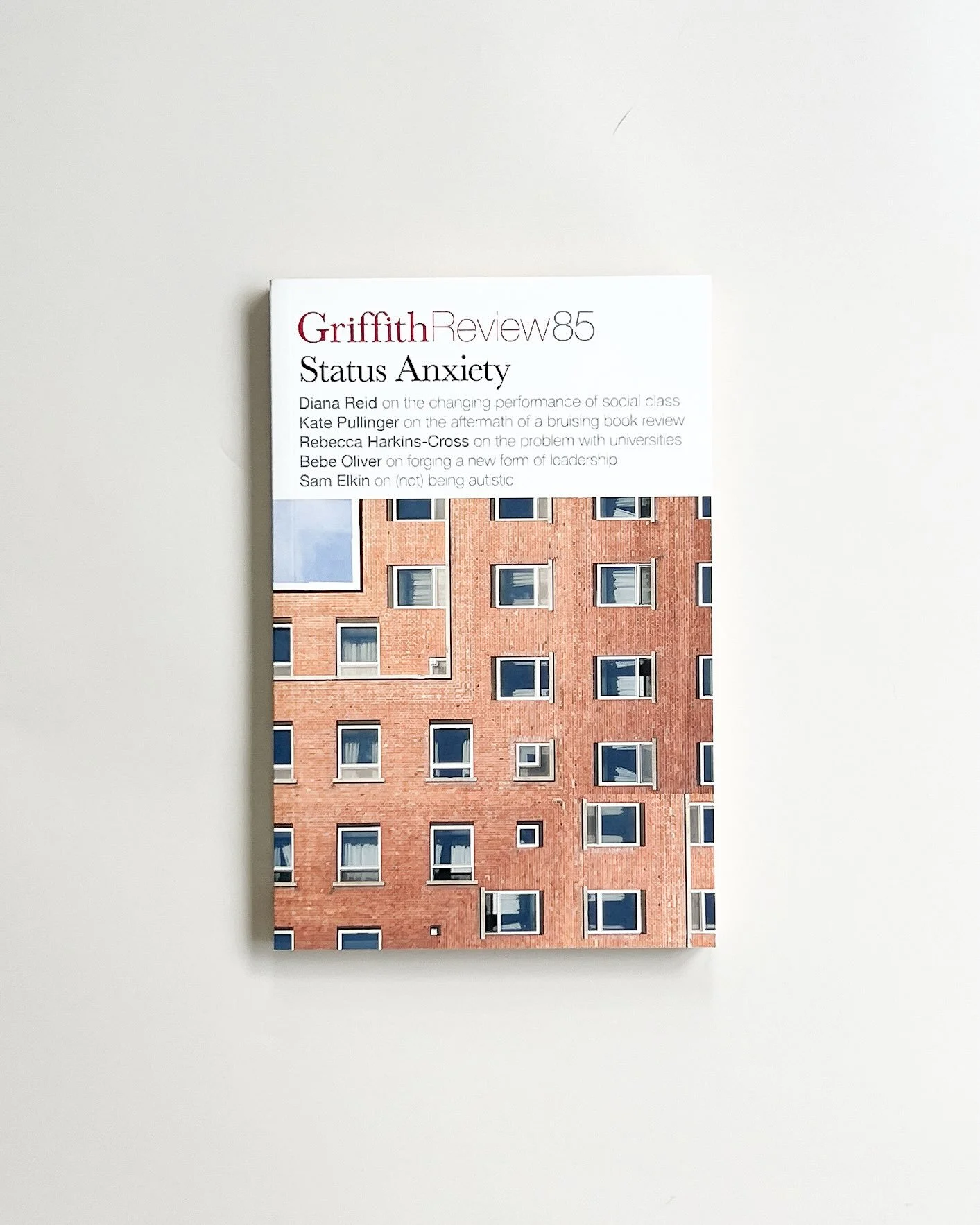 Griffith Review 85: Status Anxiety

#bookprinting #books #australia #bookstagram #australianmade
