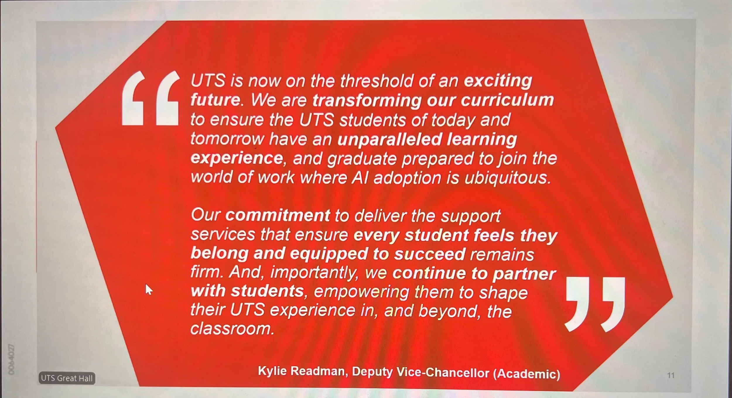 UTS Careers Adviser Conference: What’s Changing in Universities and the Future of Work