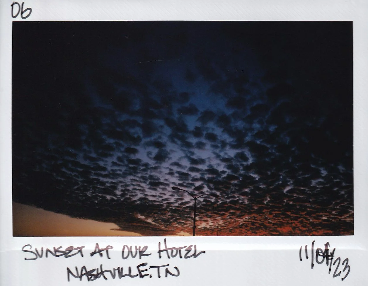  The motel wasn’t the nicest, but the view overhead sure was 