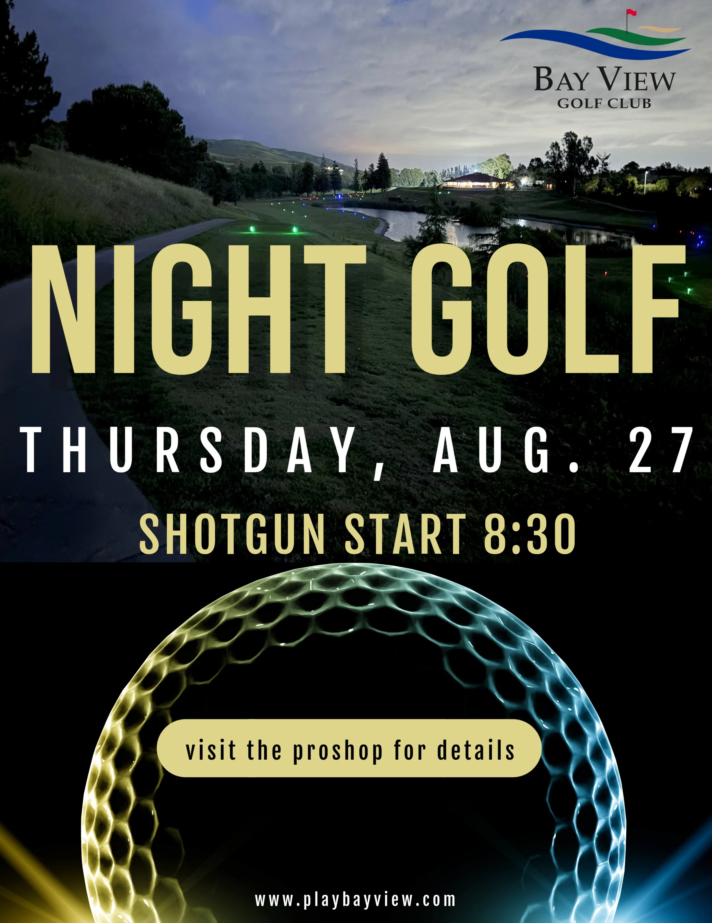 Night Golf Thursday Aug 27th