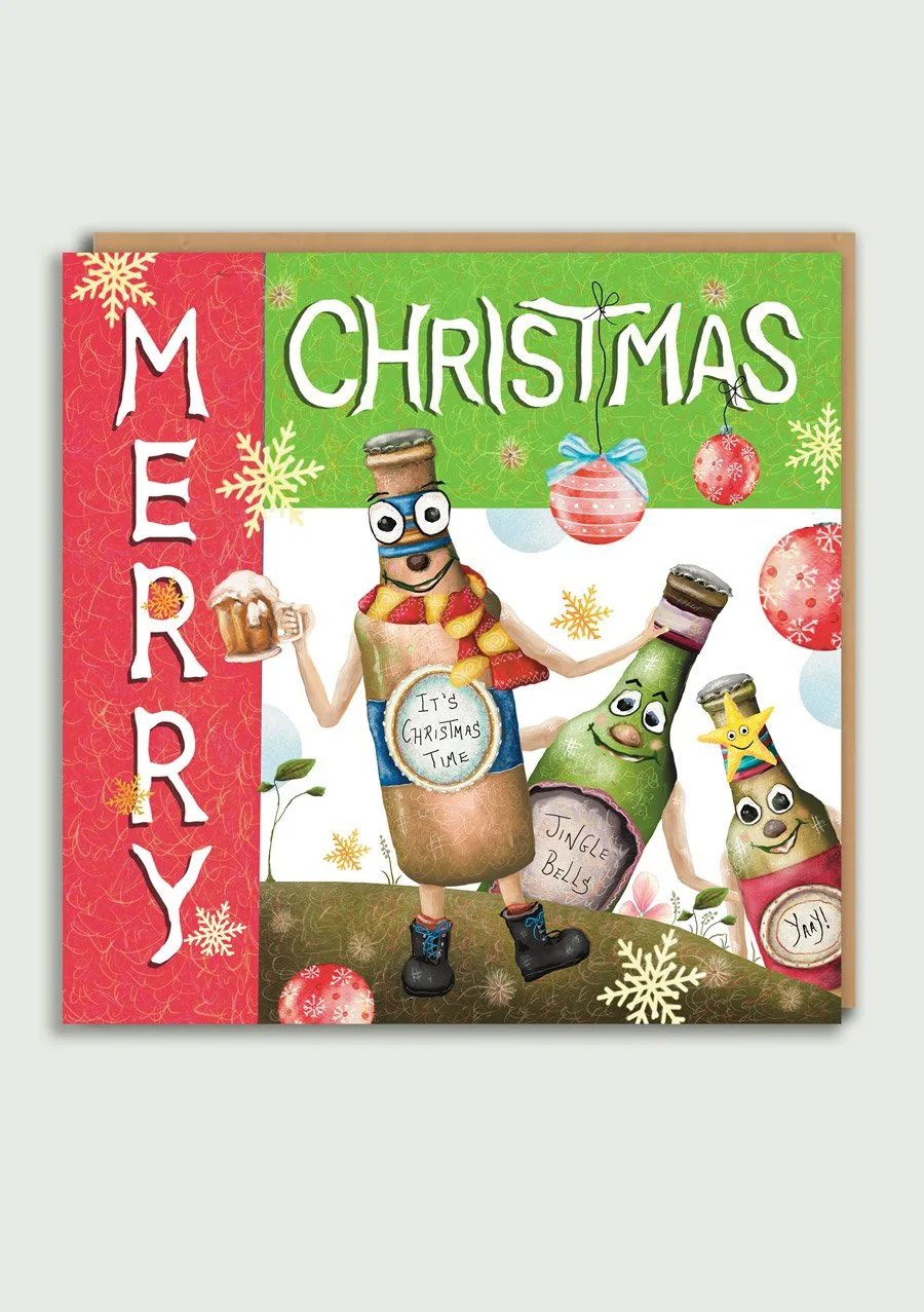CARD - Xmas Beers