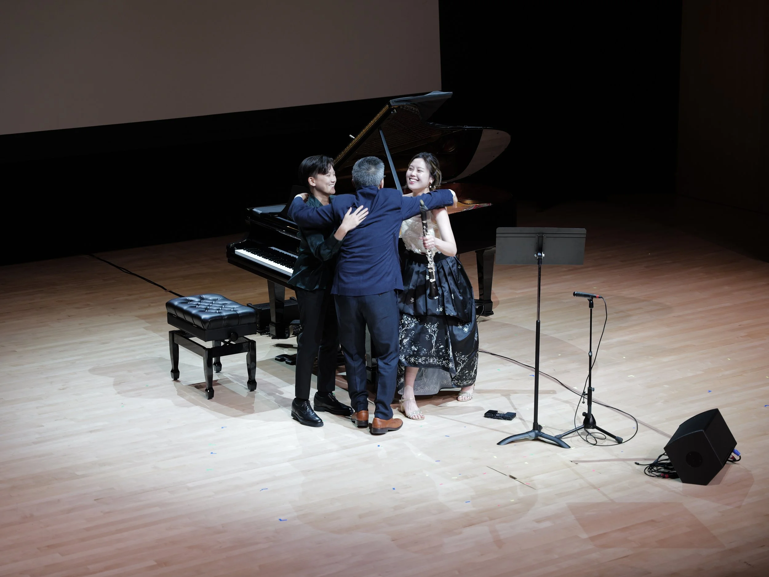 5/29/26 Korean Cultural Center New York with Yoonah Kim and composer Texu Kim.
Photo by Yoon Lee
