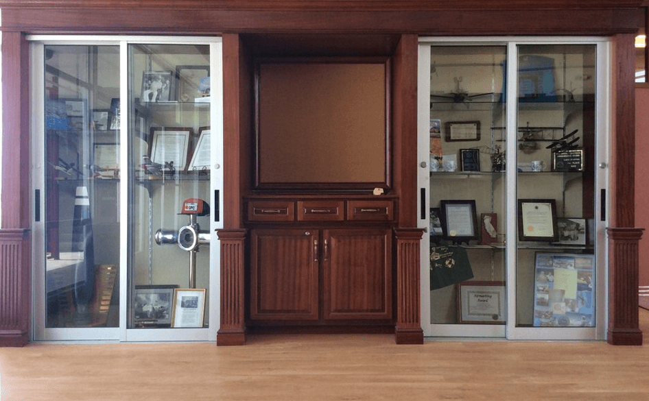 1930’s Registration Desk and Show Case