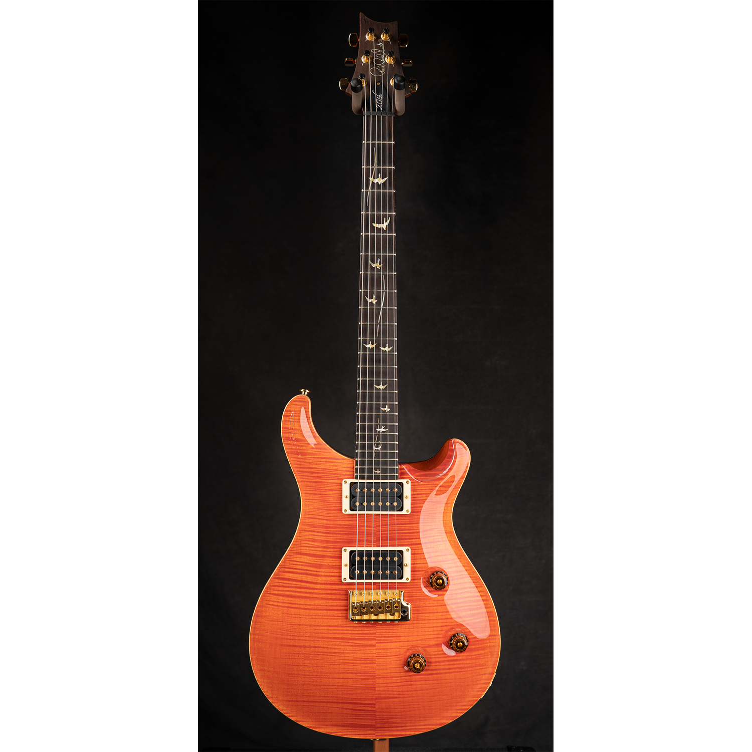ギター PRS Custom24 10top 20th Anniversary 2005 2005 PRS 20th Anniversary Artist Package Custom 24 Orange — The