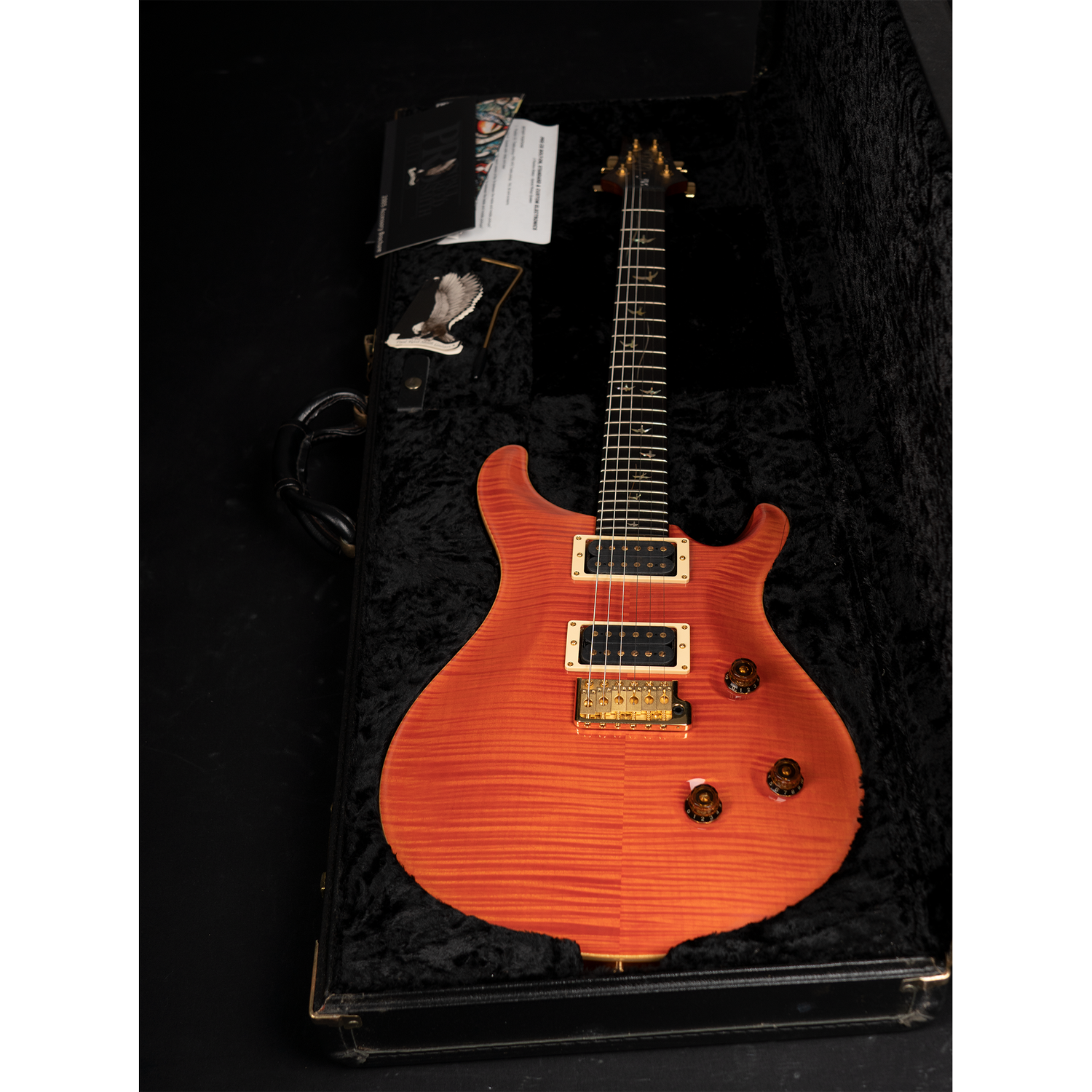 2005 PRS 20th Anniversary Artist Package Custom 24 Orange — The 