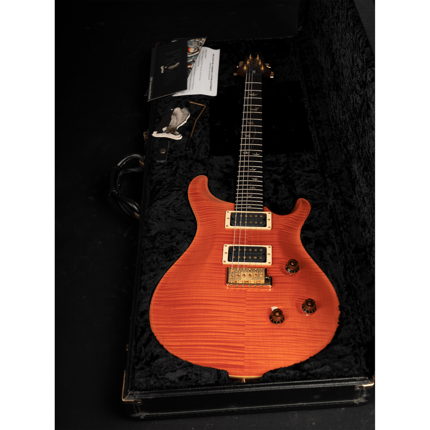 2005 PRS 20th Anniversary Artist Package Custom 24 Orange — The
