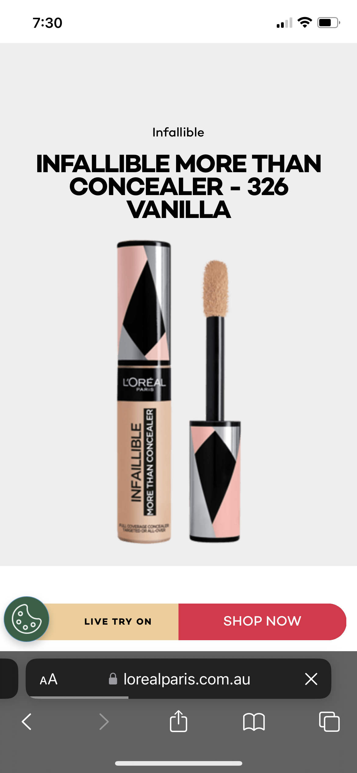 L'Oreal - More than concealer