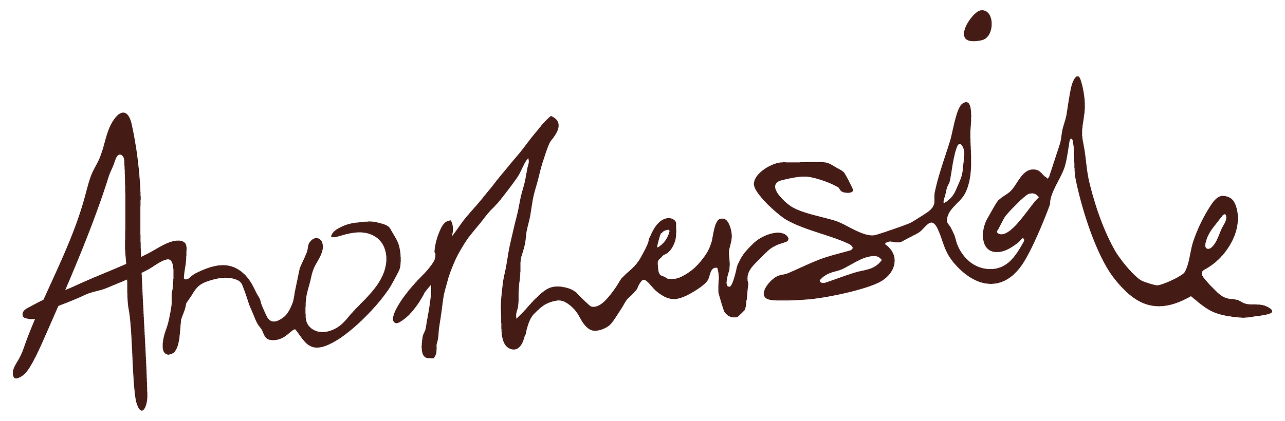 Anotherside Freelance Graphic Designer Handwritten Logo