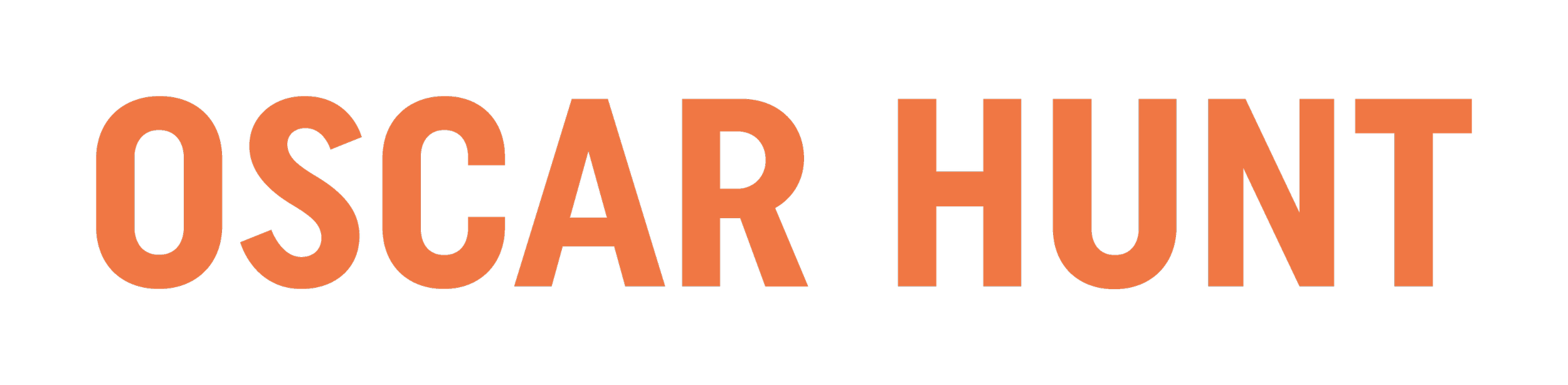 Oscar Hunt logo in clean, bold typography.
