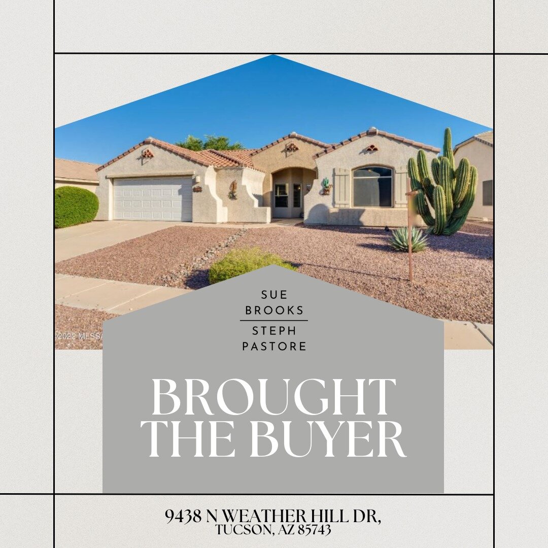 Wonderful NW location for this buyer- welcome to Tucson, Traci!

 #RealEstateAgent #Realtor #realestatetucson #Broughtthebuyer #TucsonRealtor #RealtorInTucson #TucsonHomes #Tucsonhomes #HomeSelling #Lovemyclients #Loveourclients #SoldInTucson #RealEs