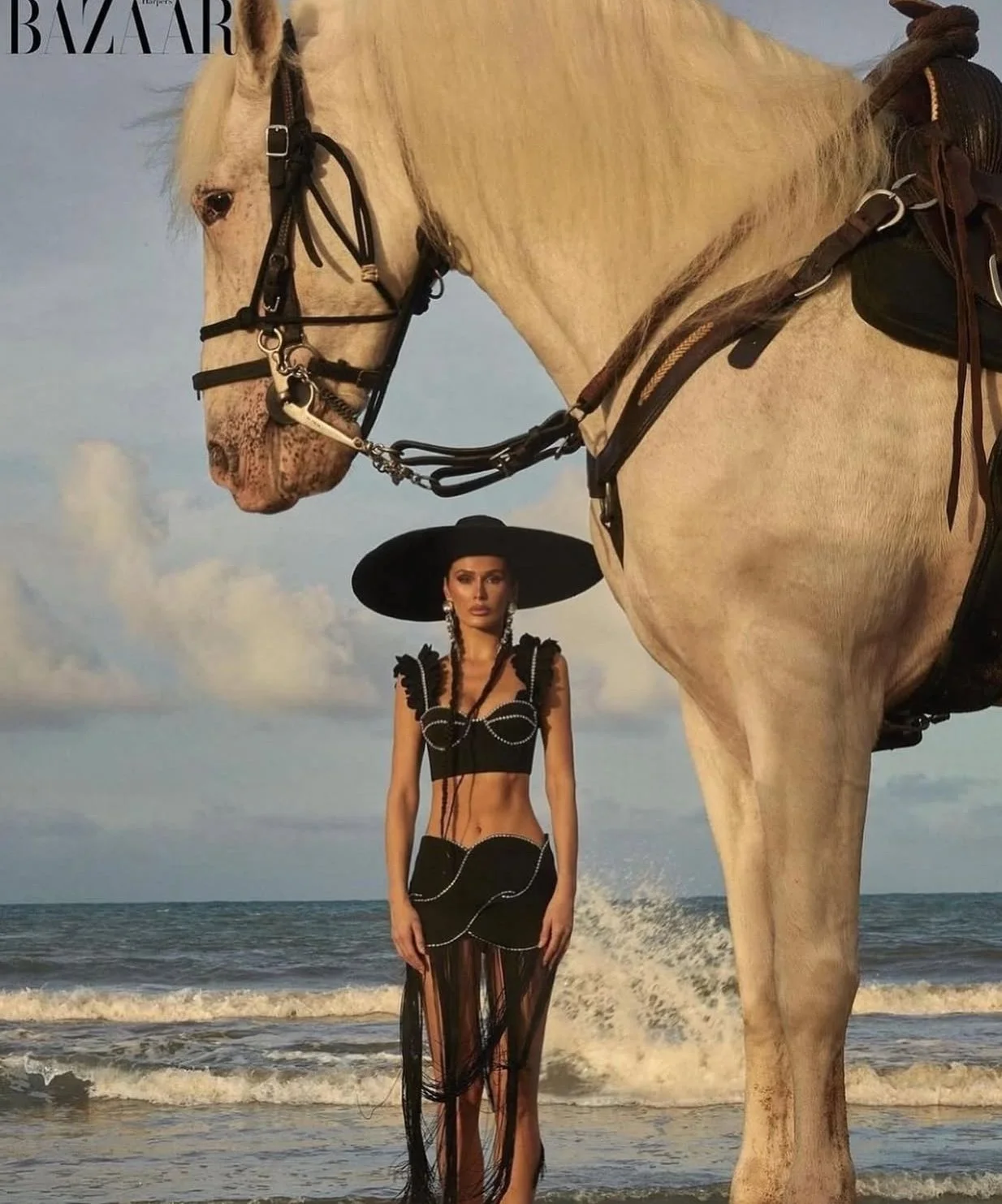 Harper's Bazaar editorial fashion spread styled by Fashion Mentor styling class student (Copy)