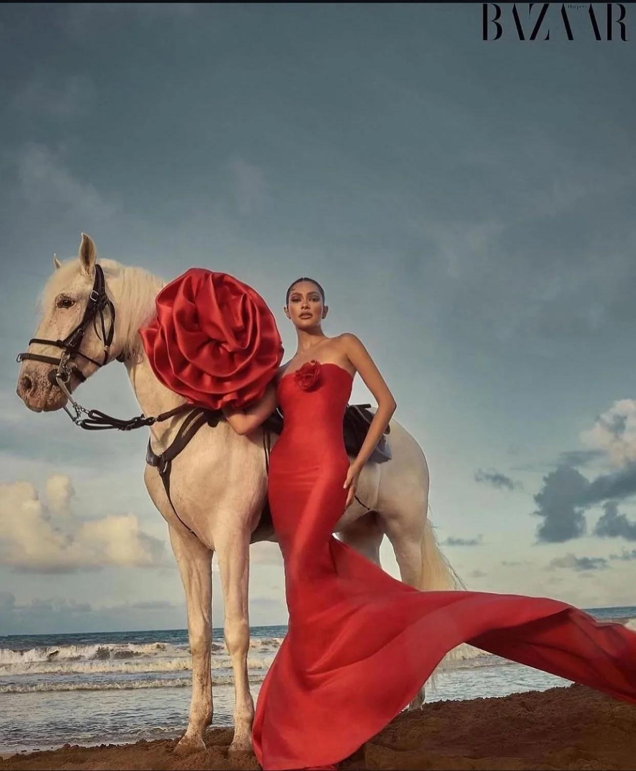 Harper's Bazaar editorial fashion spread styled by Fashion Mentor styling class student (Copy)
