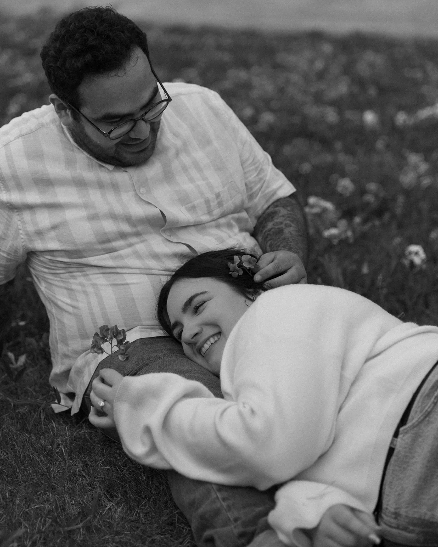 Heart palpitations and blushing cheeks in blushing pink flowers for Gemma &amp; Mike&rsquo;s engagements🌸 I cannot wait for April🫶🏼