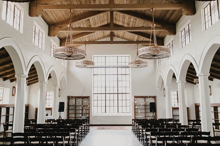 Wedding Ceremony Set Up. Photo Credit: William Kim