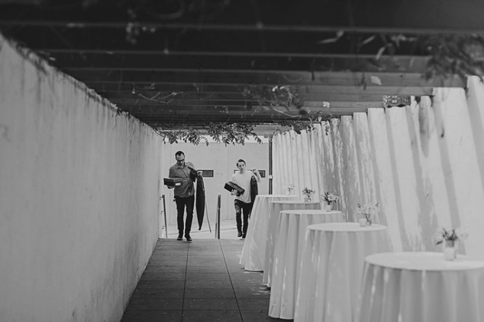 Outdoor walkway. Photo Credit: William Kim Photography