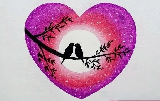 Valentine’s Painting + Wine Night