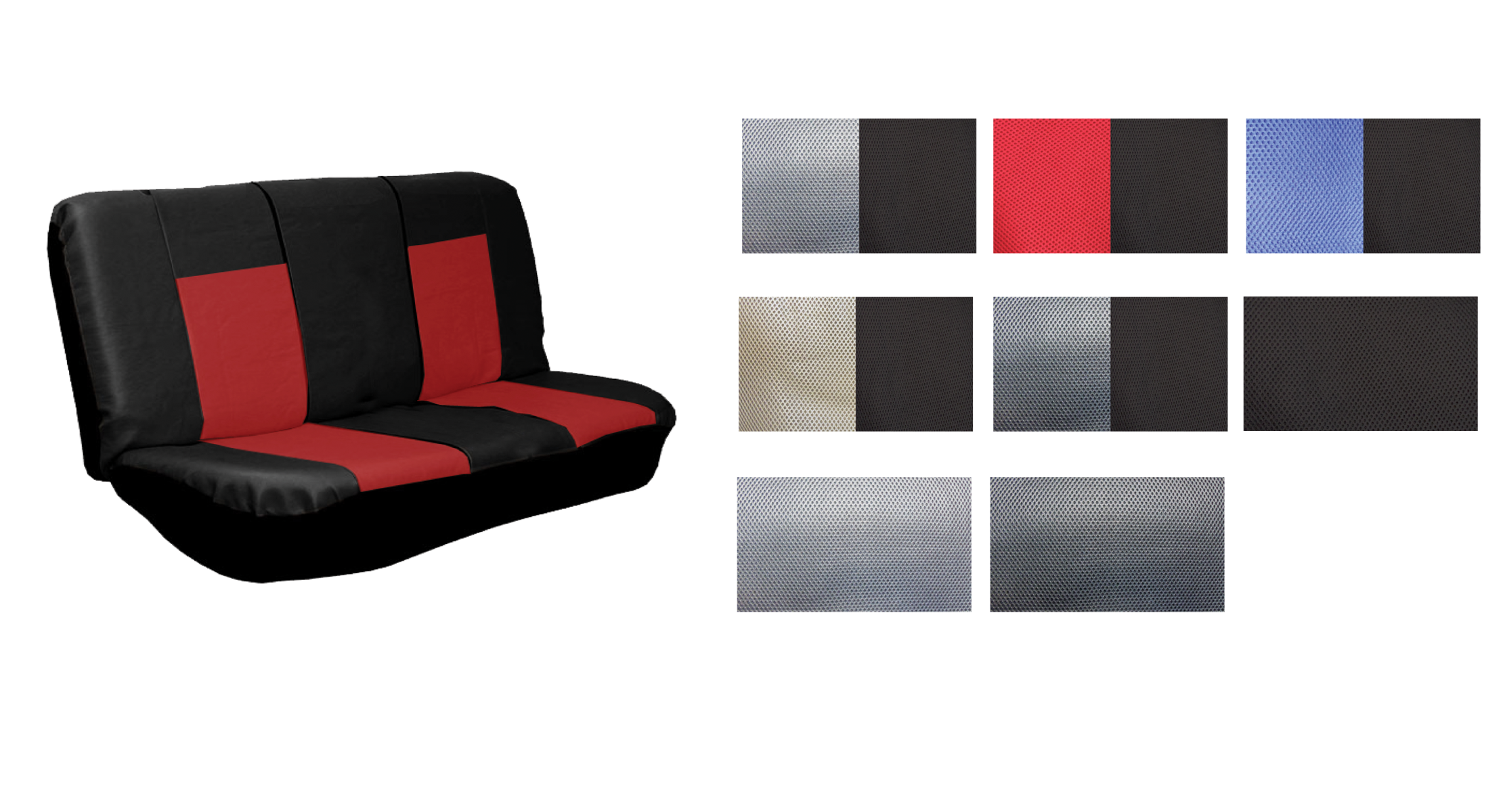 FULL MESH BENCH SEAT COVER