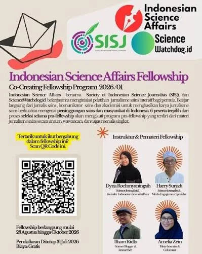 Indonesian Science Affairs Fellowship 2026