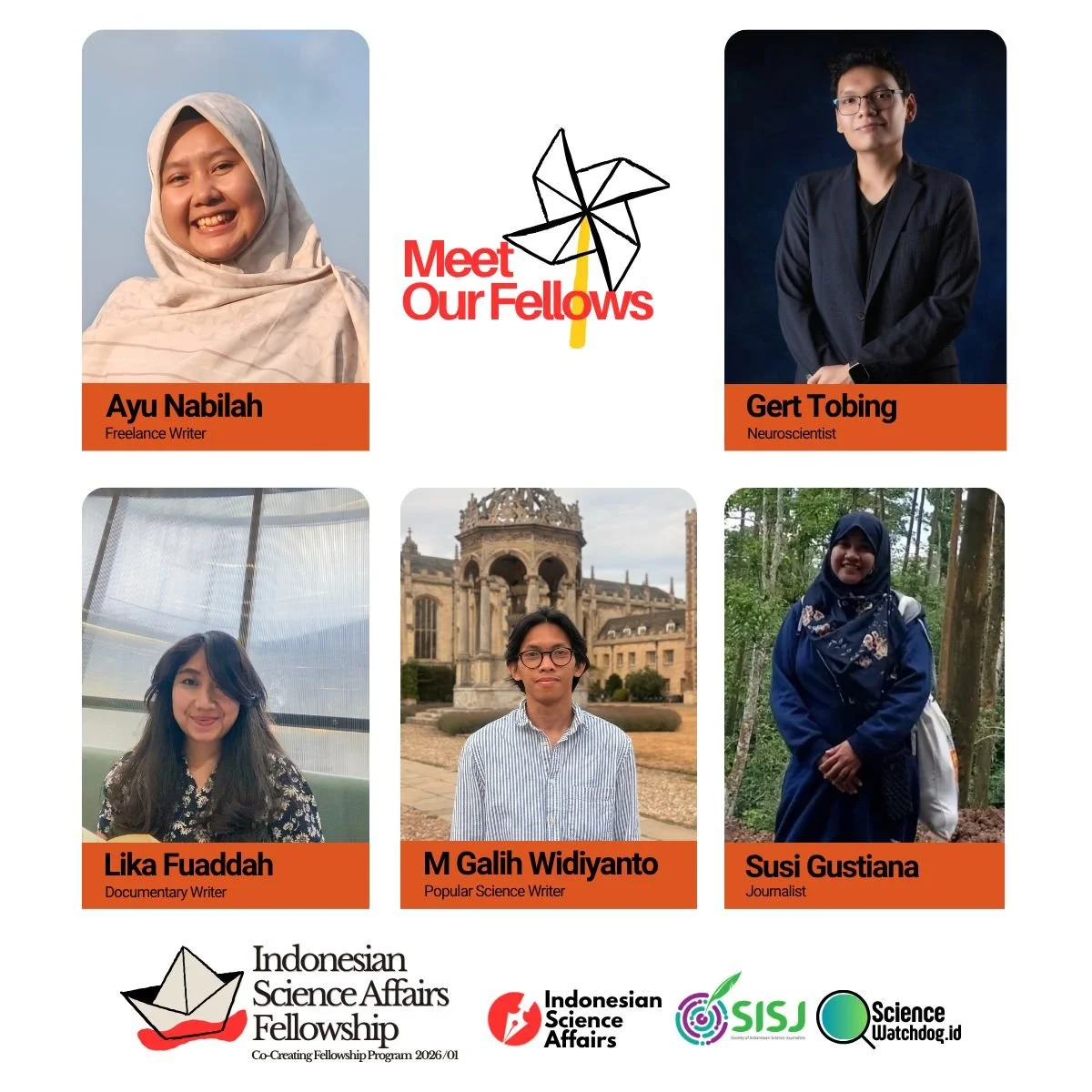 Meet Our Fellows — Indonesian Science Affairs Fellowship 2026/01