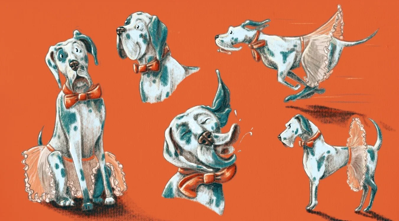 Great Dane Character Sheet - Digital