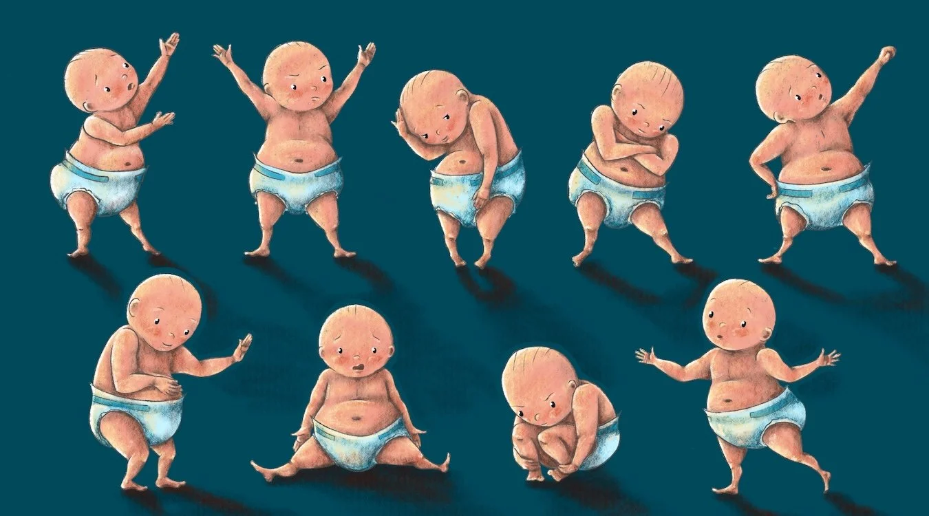 Baby Character Sheet - Digital