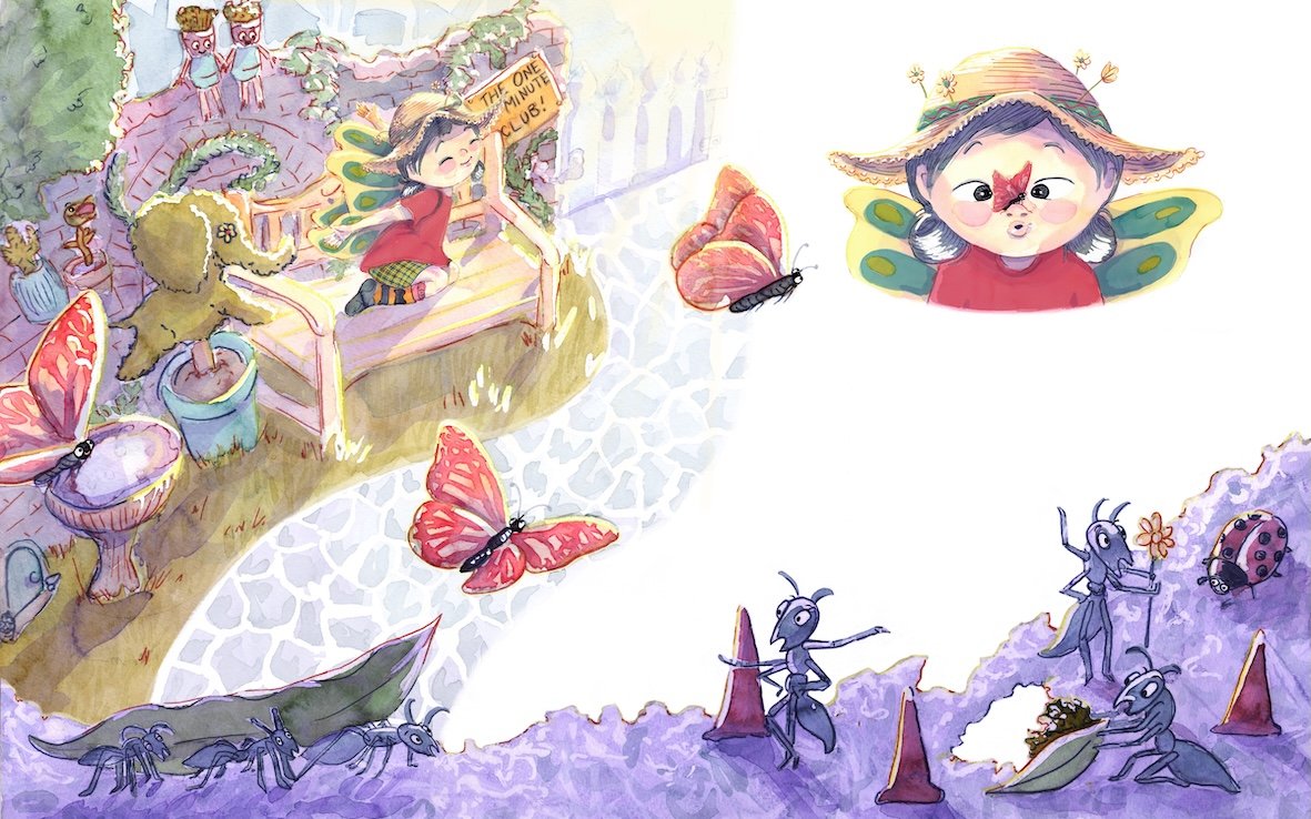 Garden Magic - Watercolour Mixed Media