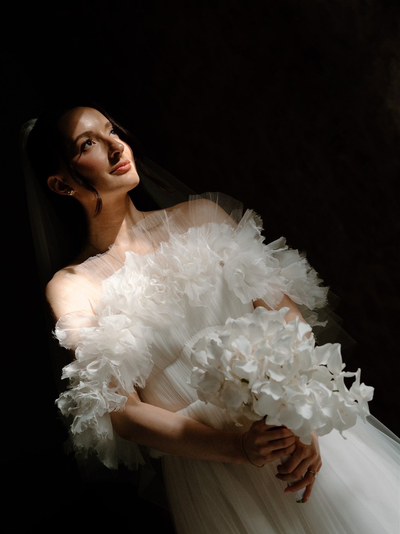 The bride. The gown. The light.✨

FIVE reasons to take bridal portraits before the ceremony

1.	You look your absolute freshest
Hair + makeup just finished, everything is still perfectly in place, this is when you&rsquo;re at your most polished and g