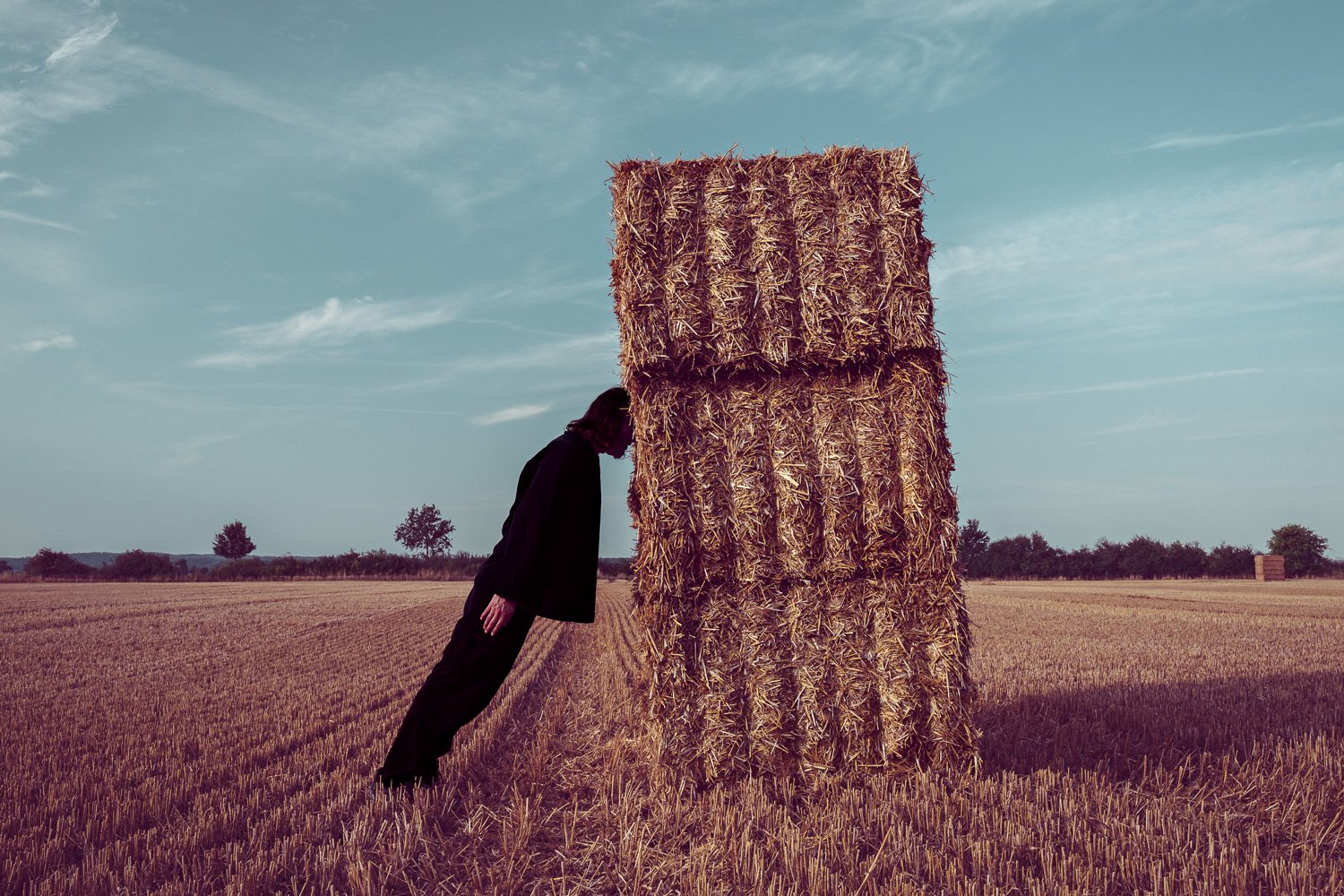 "Strohkopp“: Self-portrait, 2022