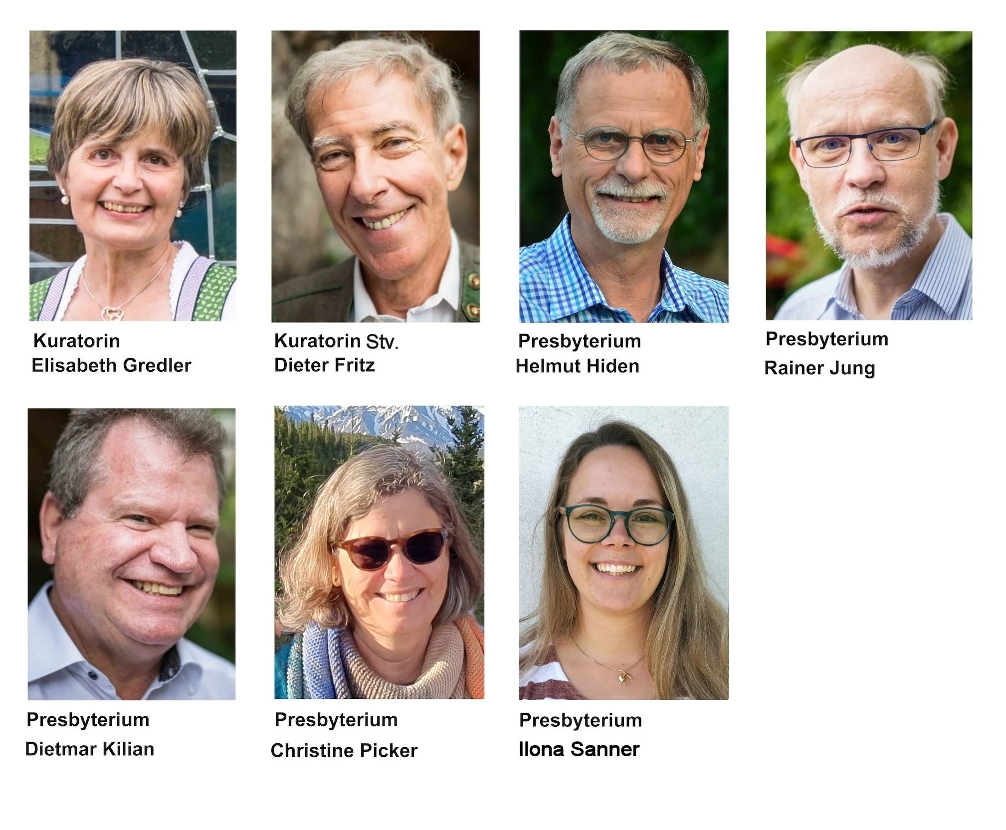 7 Presbyter*innen der Gemeinde