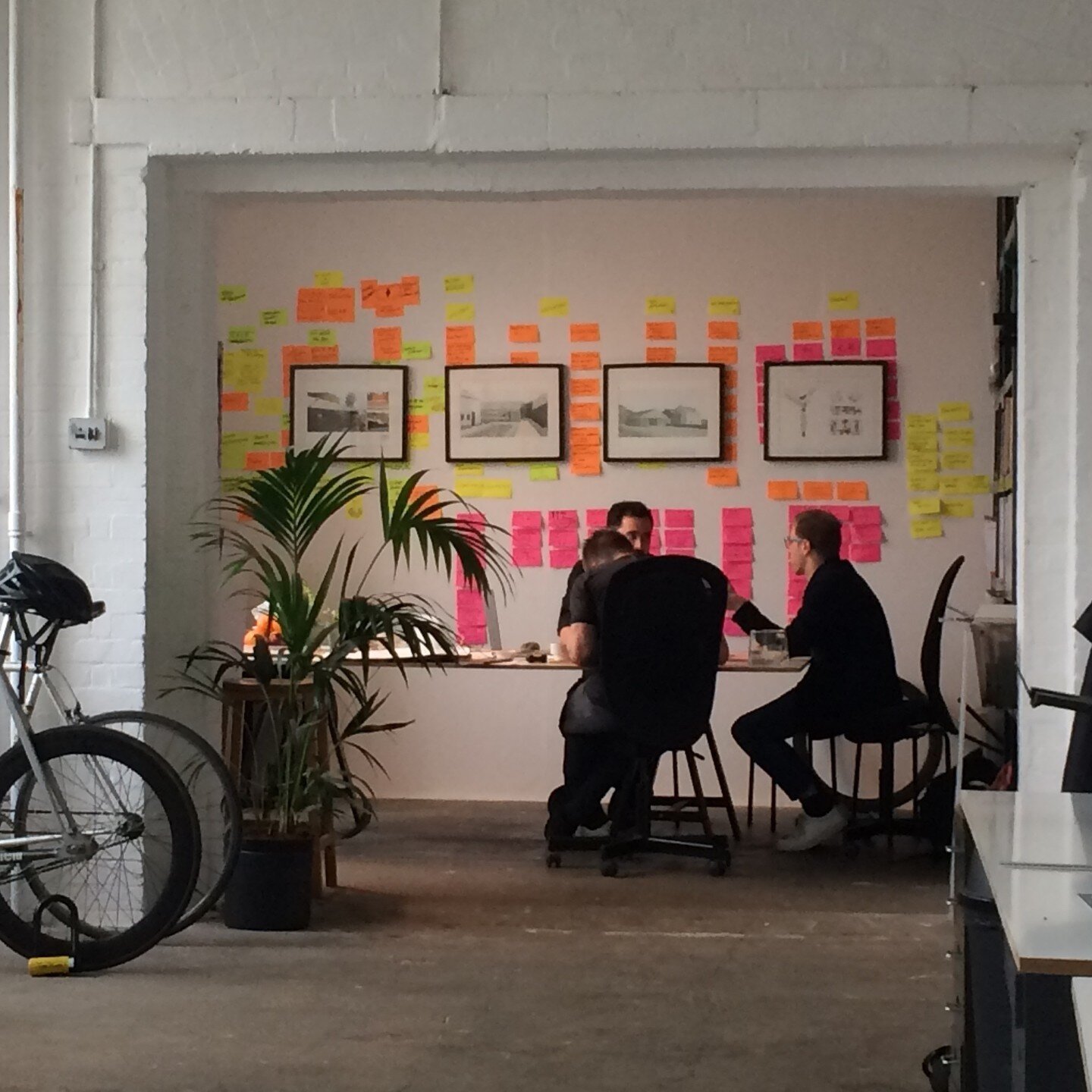 &ldquo;Throwback Thursday&rdquo; - found this shot of our old studio before we fit-it out. Can see our love of post-it&rsquo;s has been a long term affair!