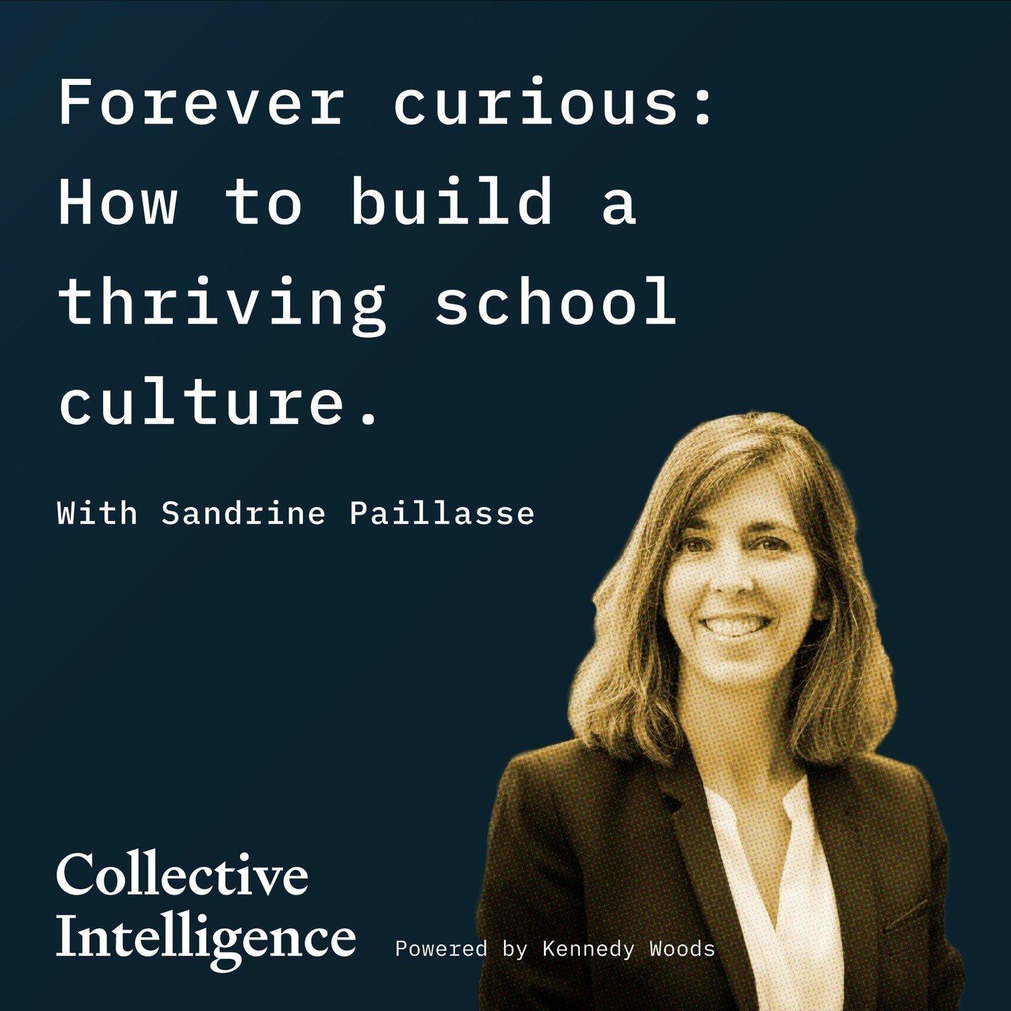 Forever curious ❓️⁠
⁠
For this month's Collective Intelligence bulletin, we spoke with headteacher and practising psychotherapist Sandrine Paillasse about how to build a thriving school culture. 📚️ ⁠
⁠
You can read the article and sign up for more i