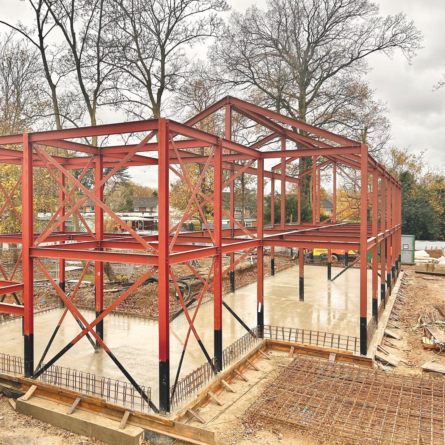 Progress in Motion 🚧👷&zwj;♂️

A great site visit to @stdavidsprep to see the progress on our new classroom block! Exciting to finally see the frame take shape @bailissandco! Phase 1 of our masterplan is looking to increase capacity to two-form entr