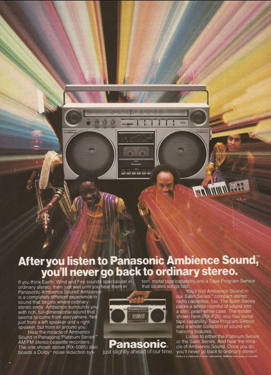 Earth Wind and Fire x Panasonic