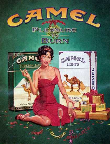 Camel Cigarettes Vintage Poster