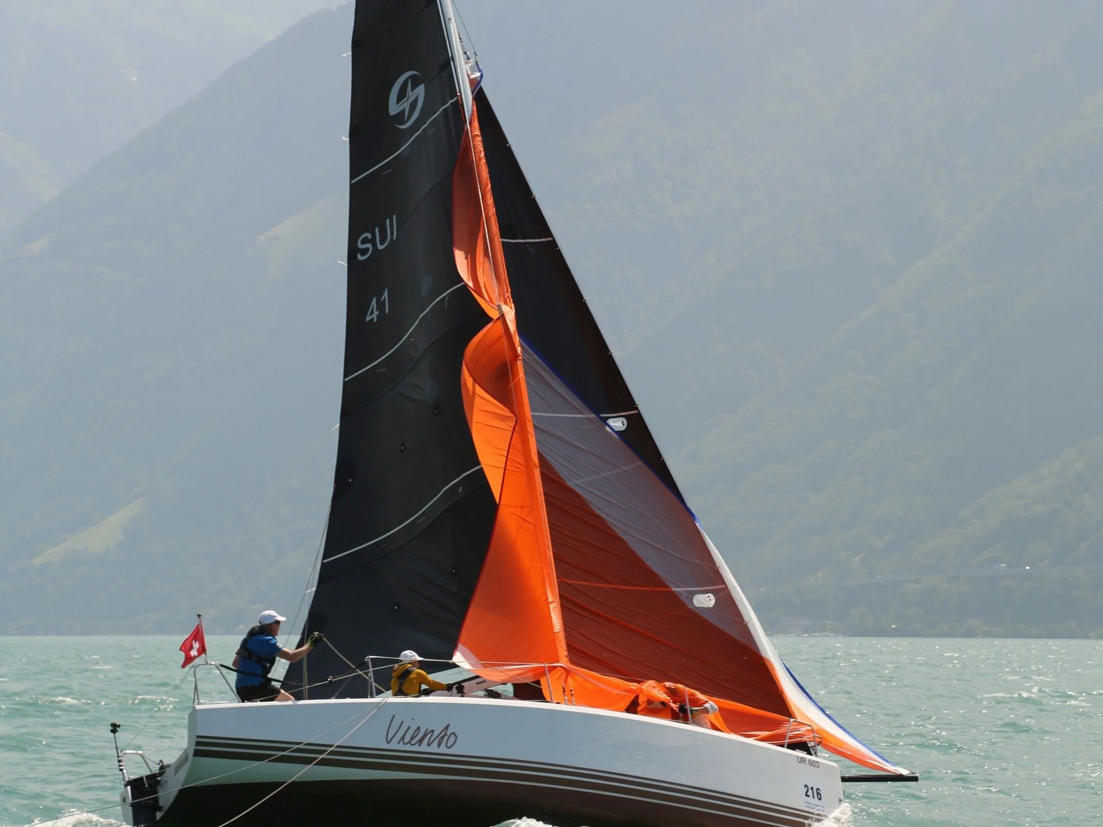 Gennaker Gybe Drop bei 20Kn. Wind