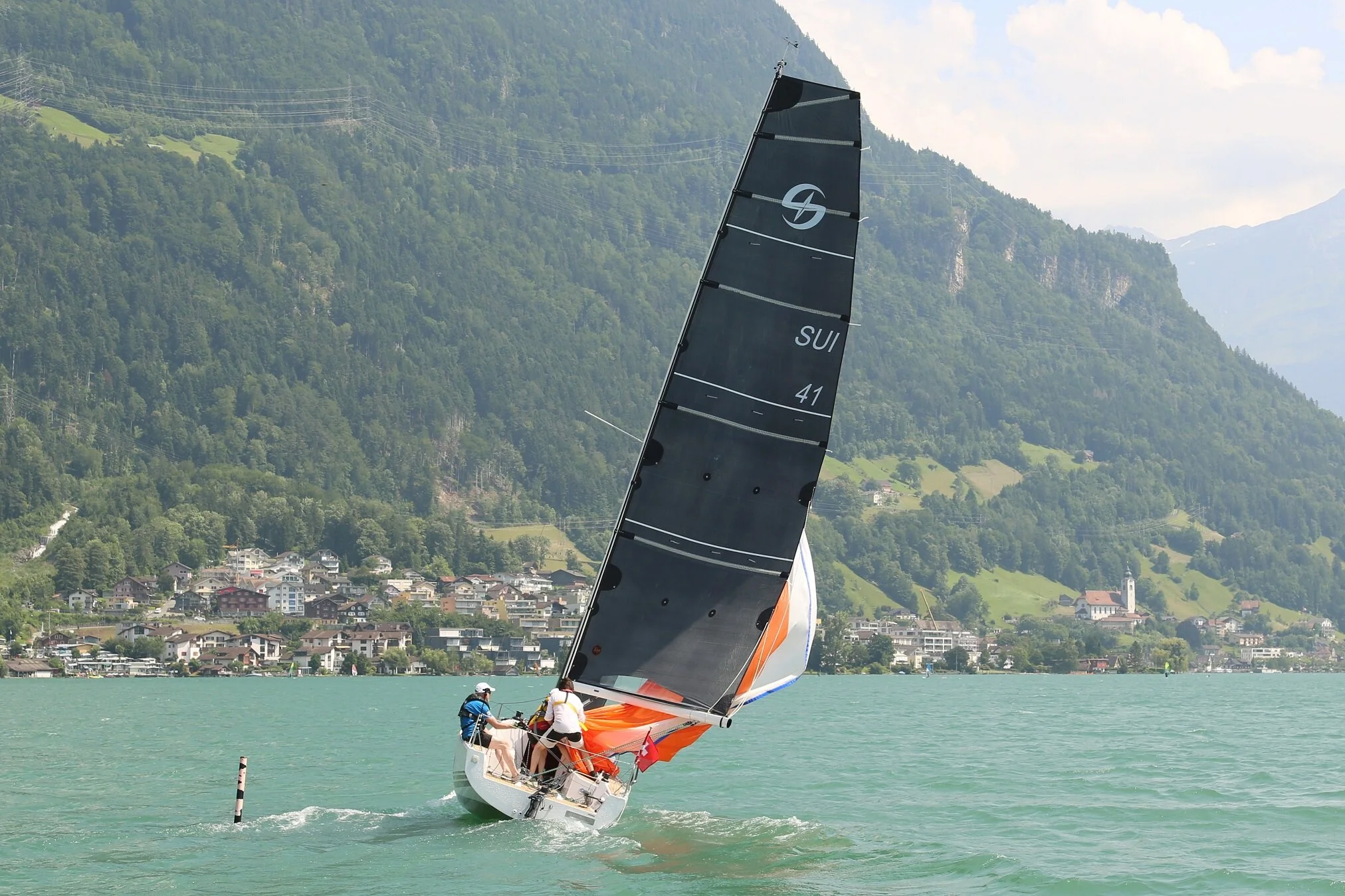 Gennaker Lee Drop bei 20Kn. Wind