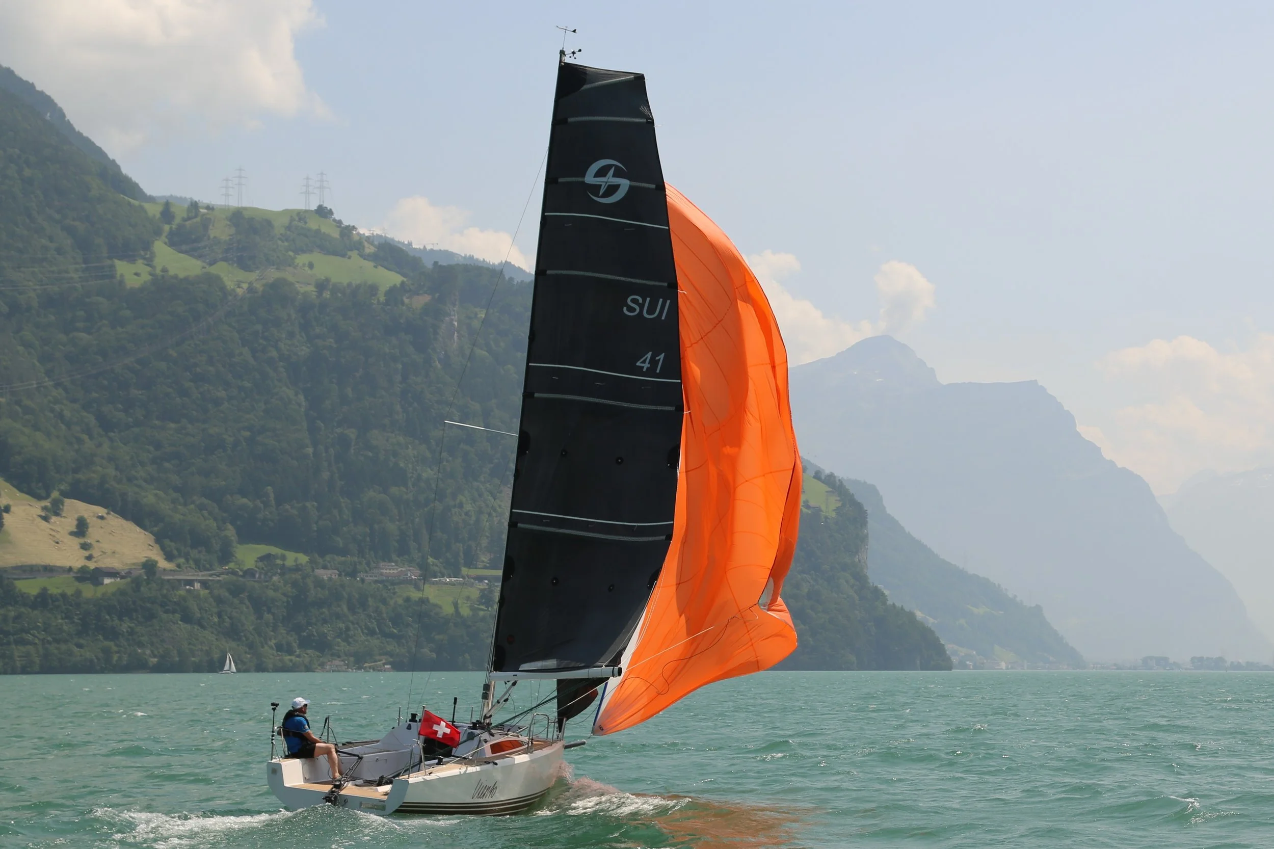 Einhand Gennaker-Luv-Drop bei 20Kn. Wind