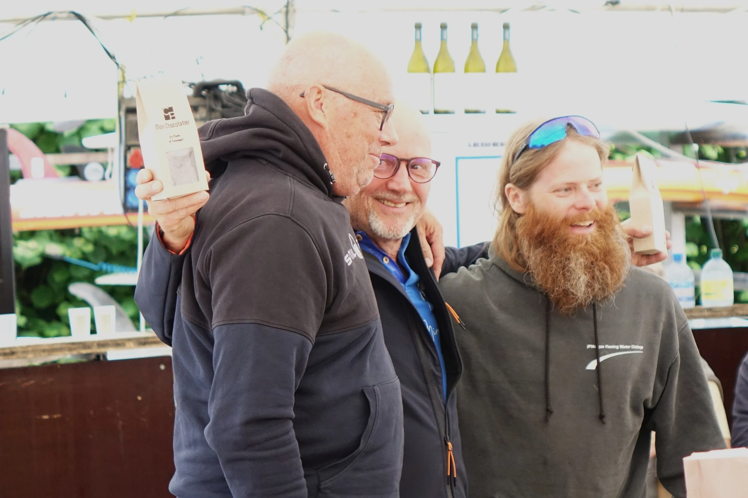 Drei Coaches: Danny, Michi und Marc