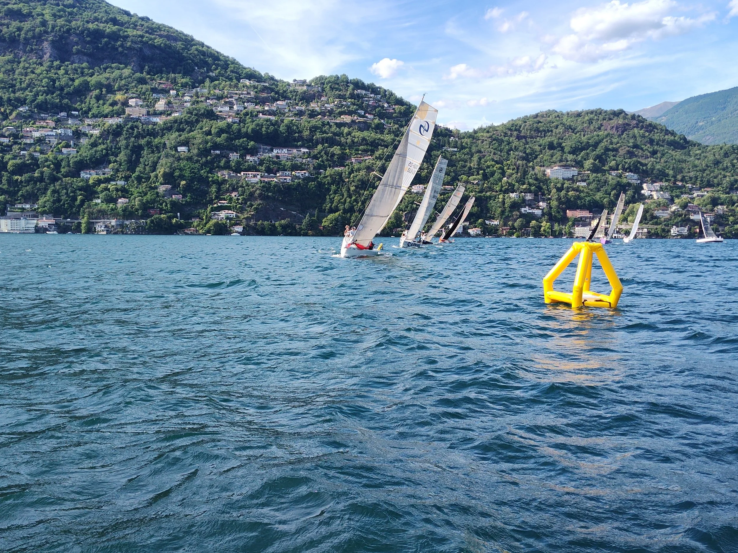 Freundschaftsregatta mit Chavapa an der Spitze