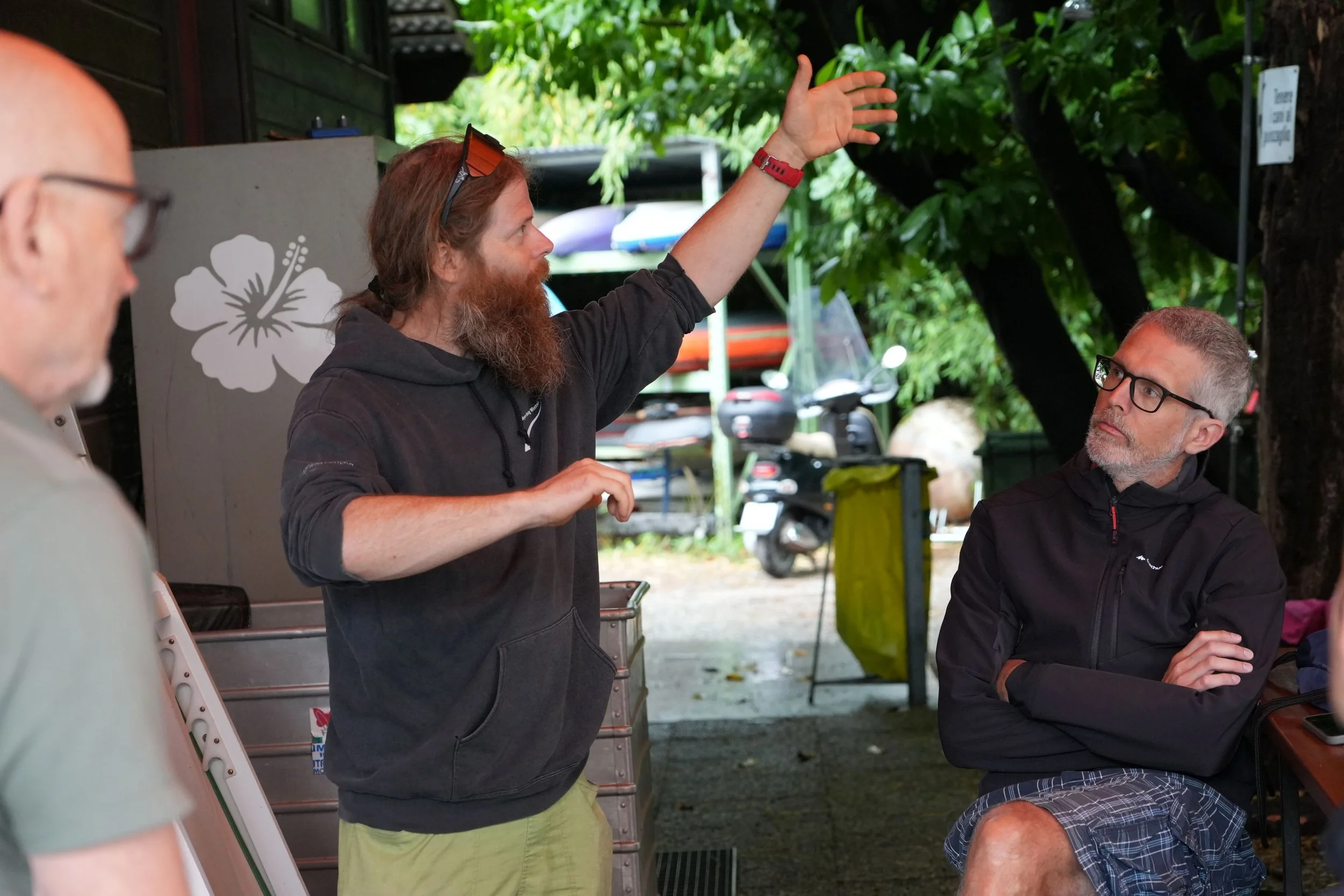 Match-Race-Profi Marc und der neue, skeptische Präsident Manuel